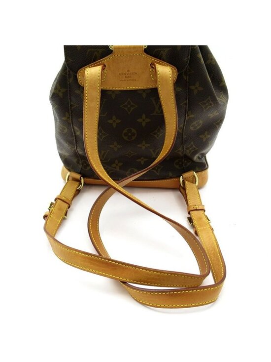 Louis Vuitton Montsouris MM Monogram Backpack Brown main image 7